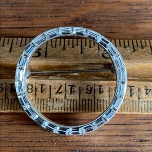 Vintage rhinestone brooch